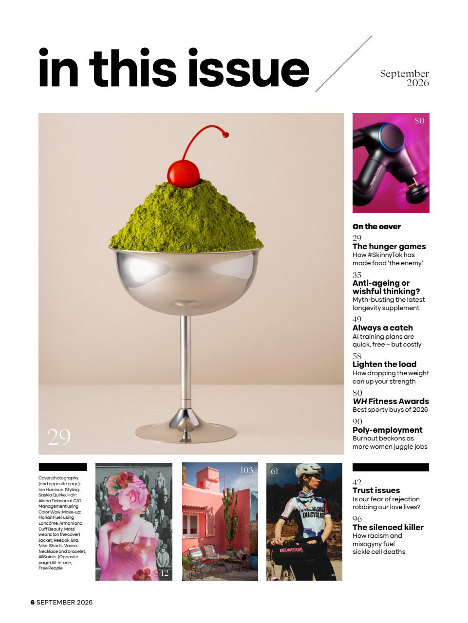 Women's Health Preview Pages