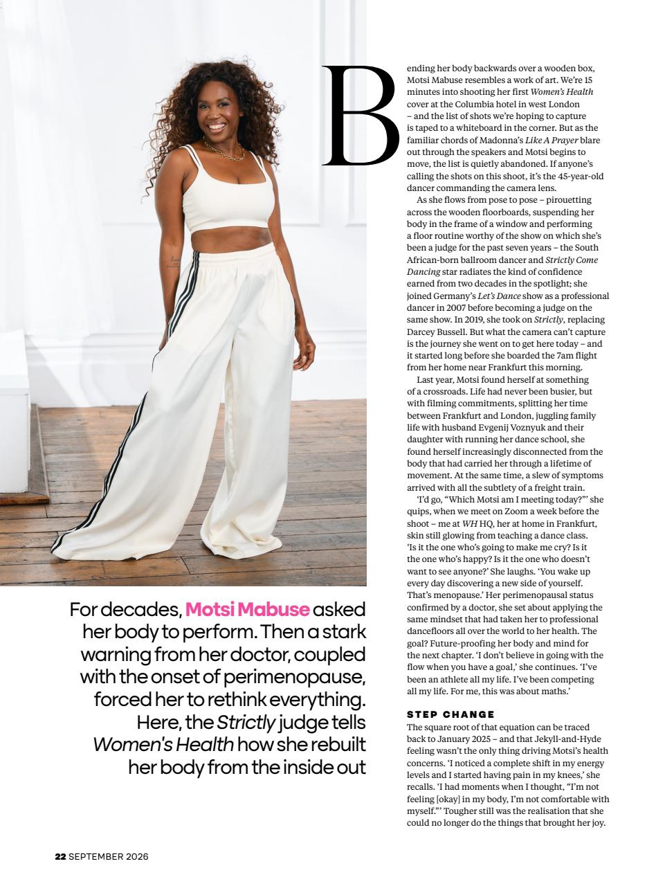 Women's Health Preview Pages