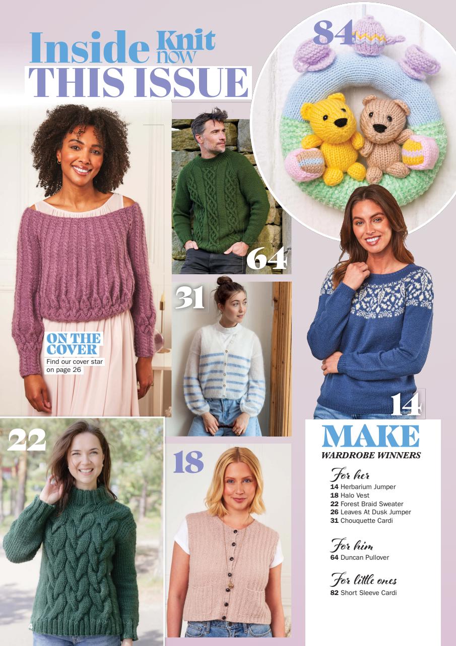 Knit Now Preview Pages