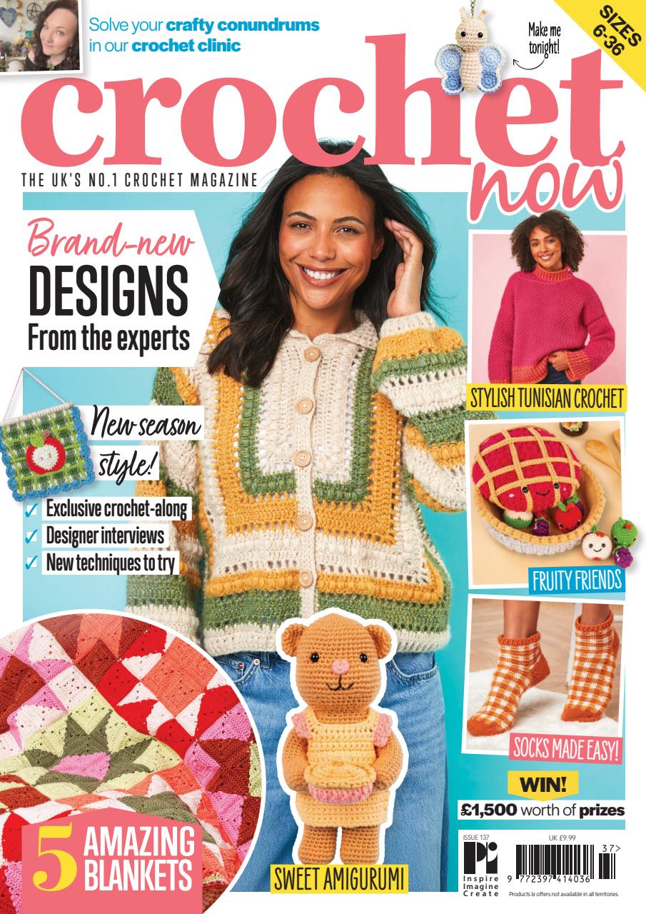 Crochet Now Magazine Preview Pages
