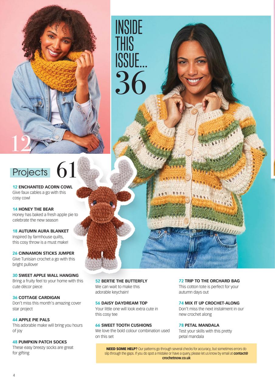 Crochet Now Magazine Preview Pages