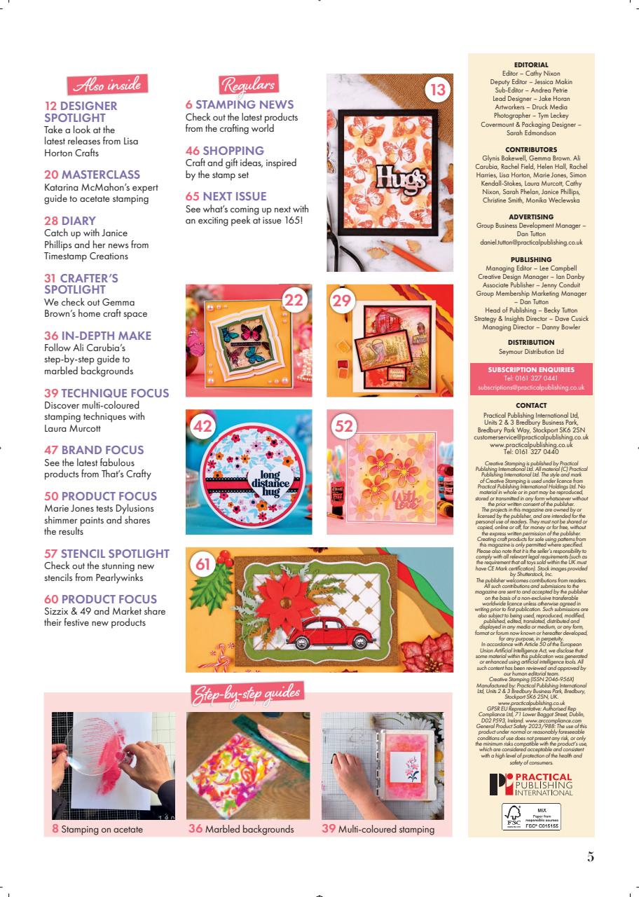 Creative Stamping Preview Pages