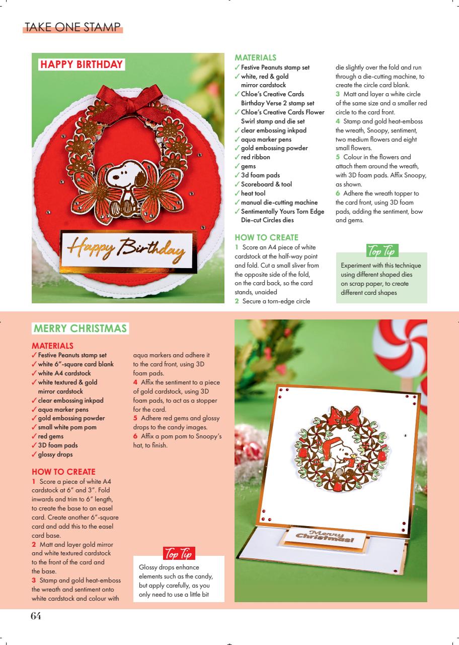 Creative Stamping Preview Pages