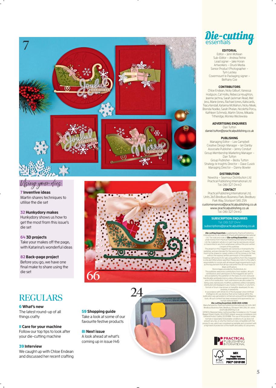 Die-Cutting Essentials Preview Pages
