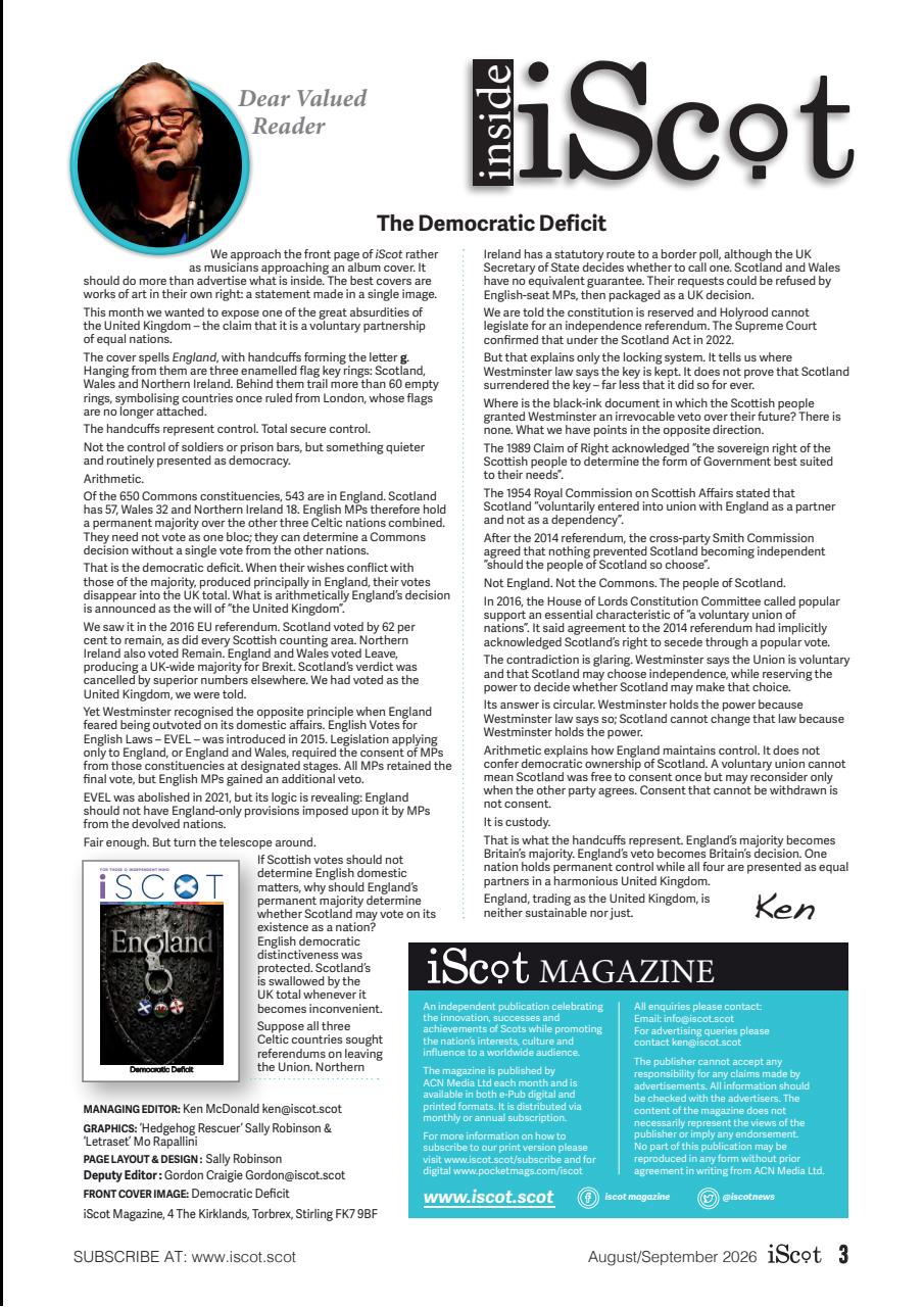 iScot Magazine Preview Pages