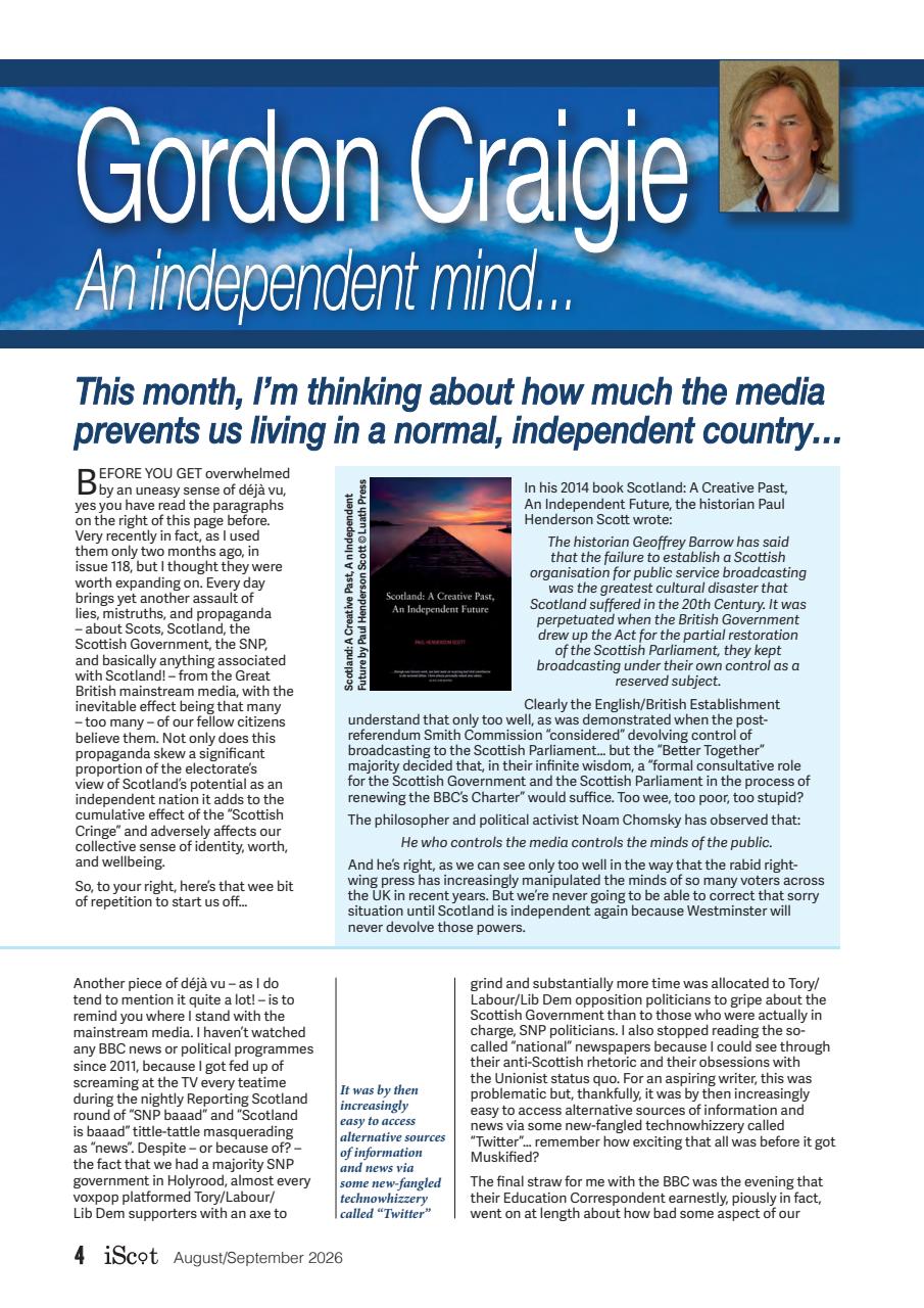 iScot Magazine Preview Pages