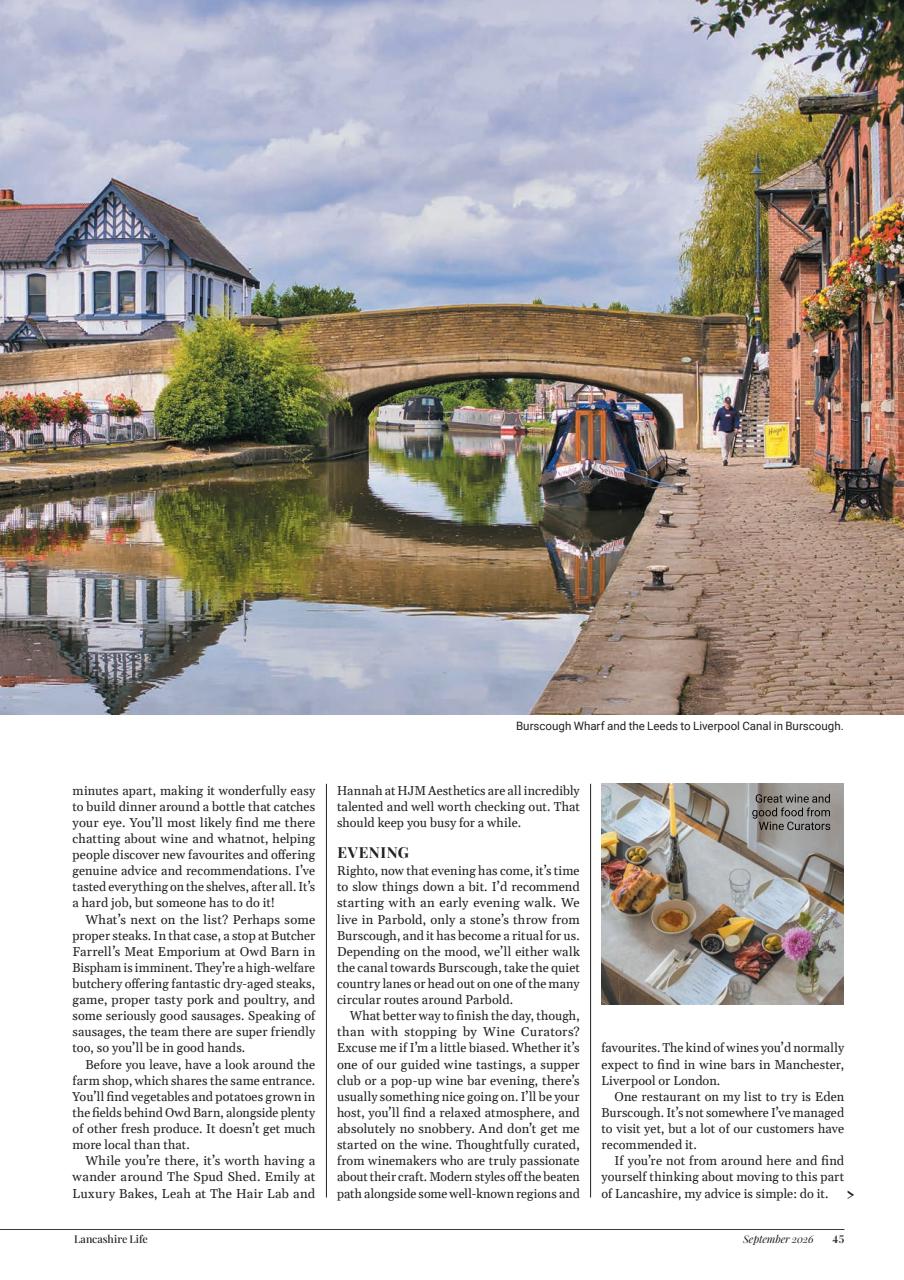 Lancashire Life Preview Pages