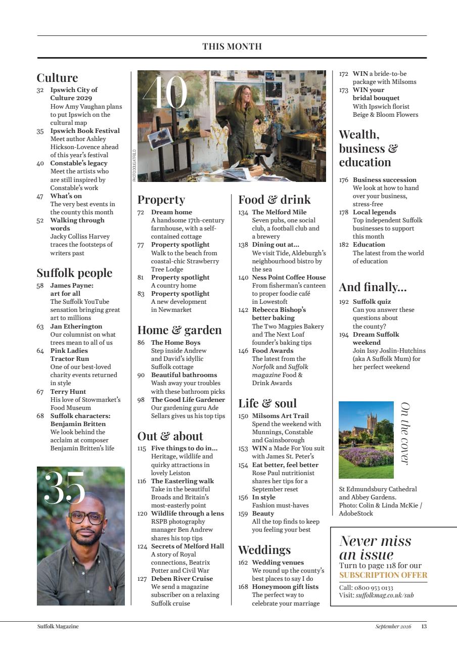 Suffolk Magazine Preview Pages
