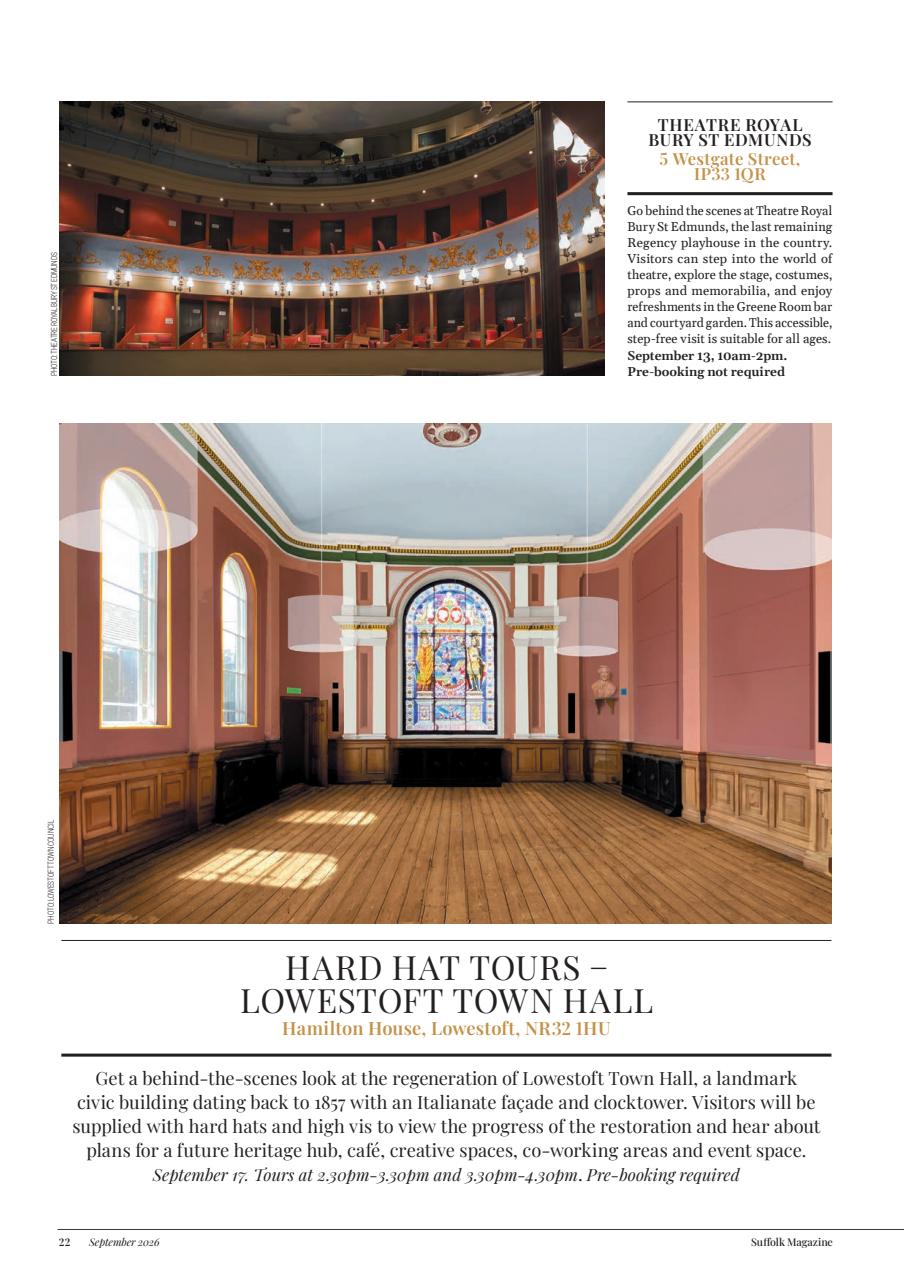 Suffolk Magazine Preview Pages