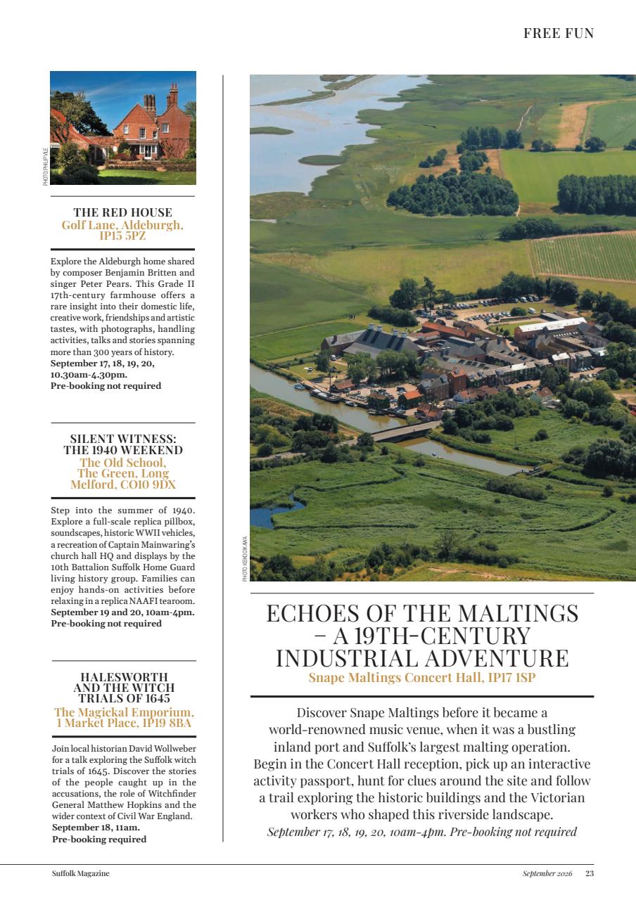 Suffolk Magazine Preview Pages