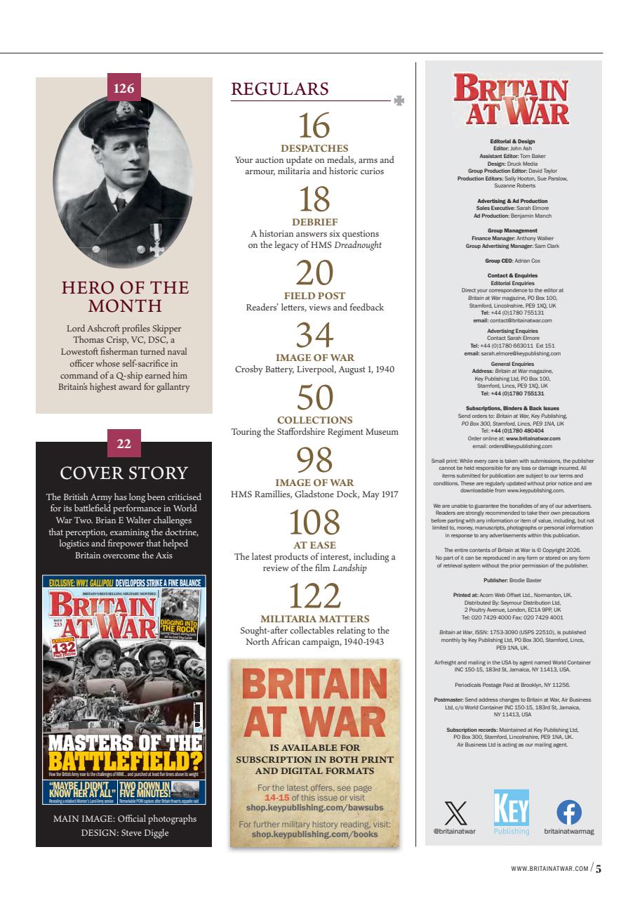 Britain at War Magazine Preview Pages