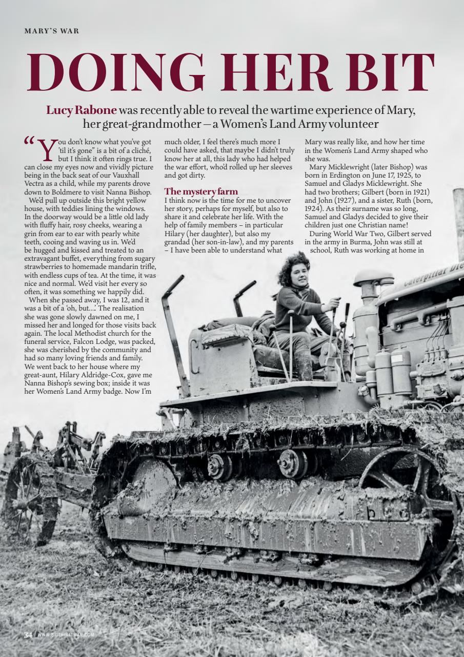 Britain at War Magazine Preview Pages