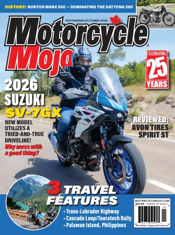 Motorcycle Mojo issue September/October 2026