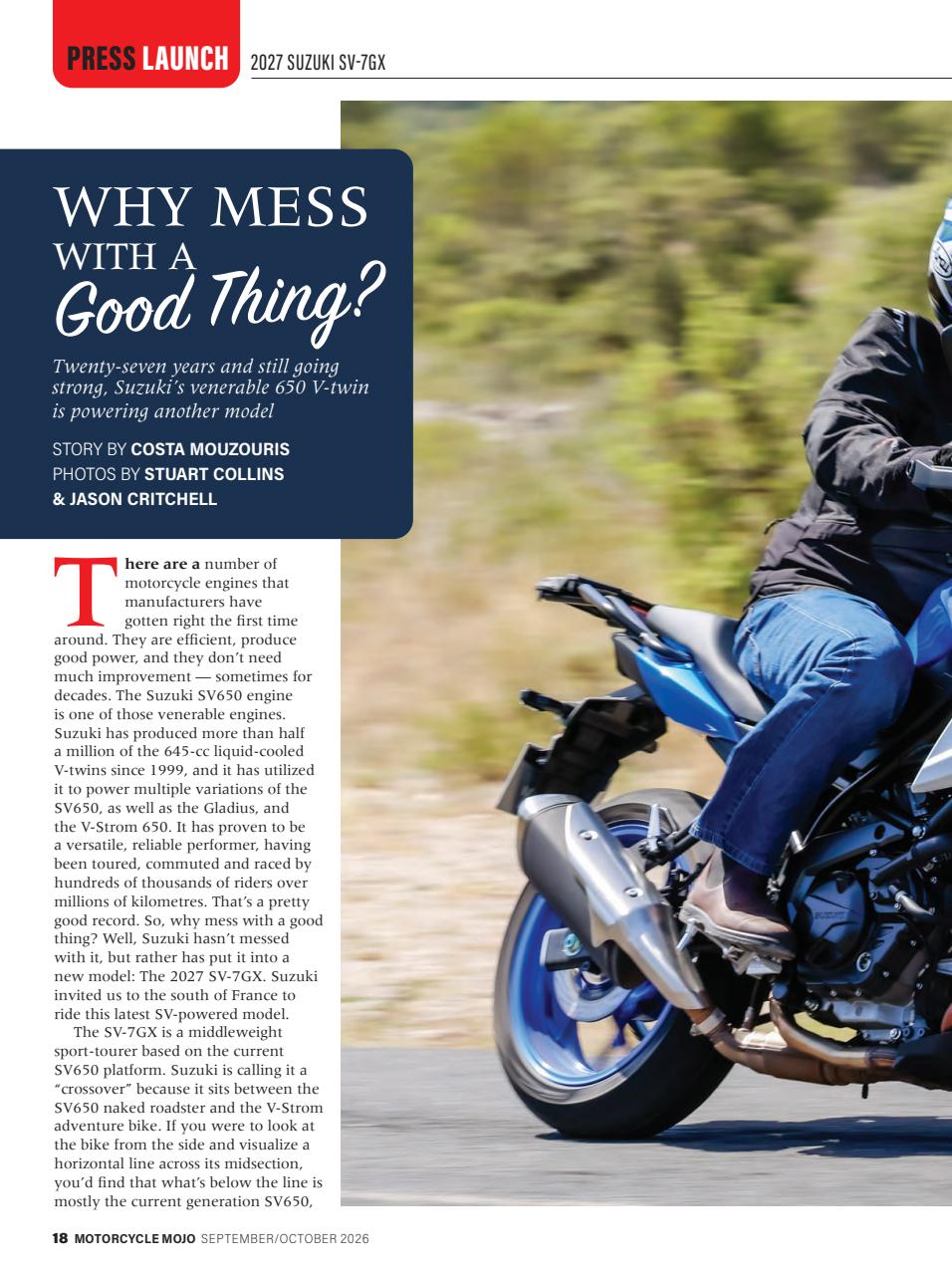 Motorcycle Mojo Preview Pages