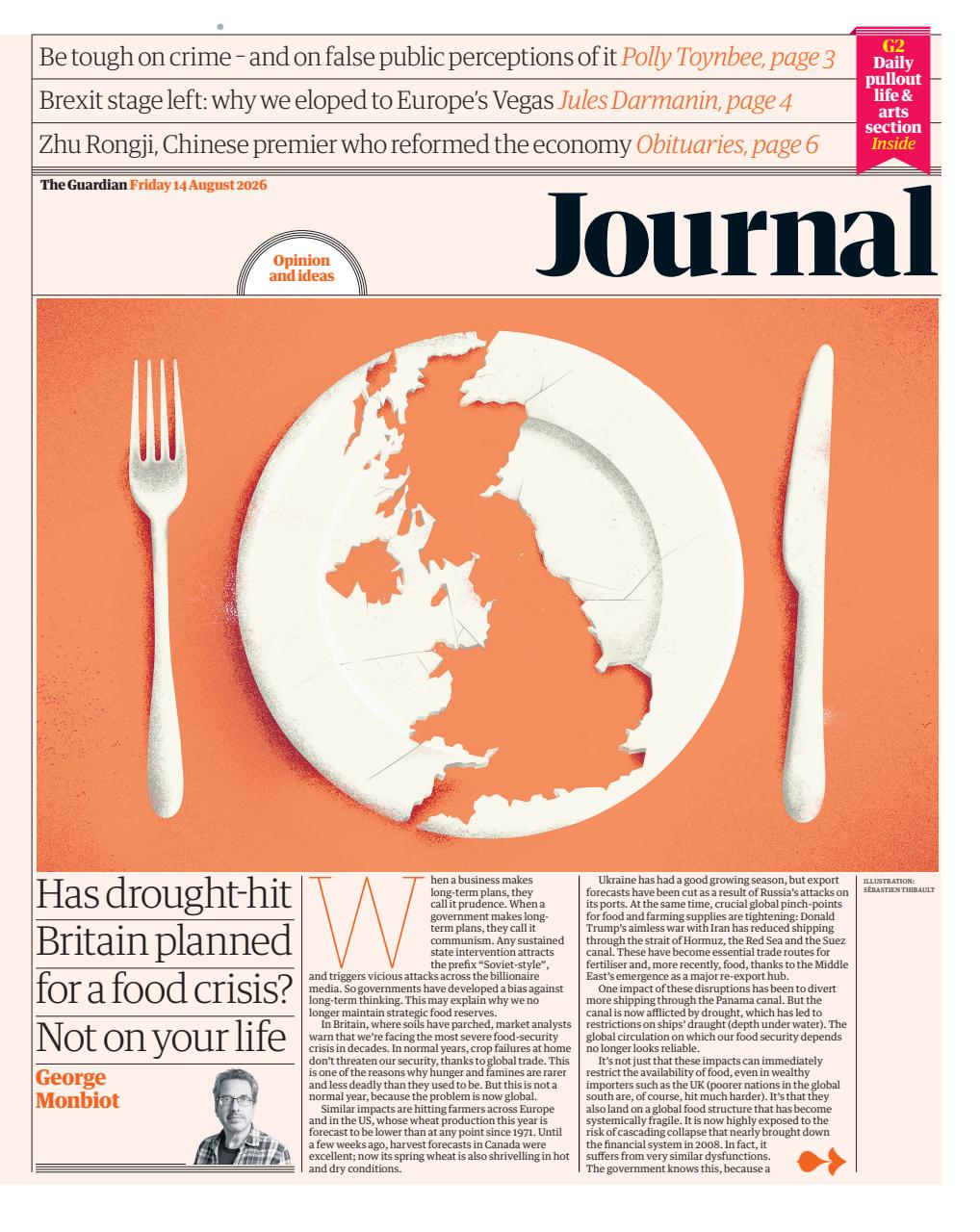 The Guardian Newspaper Preview Pages