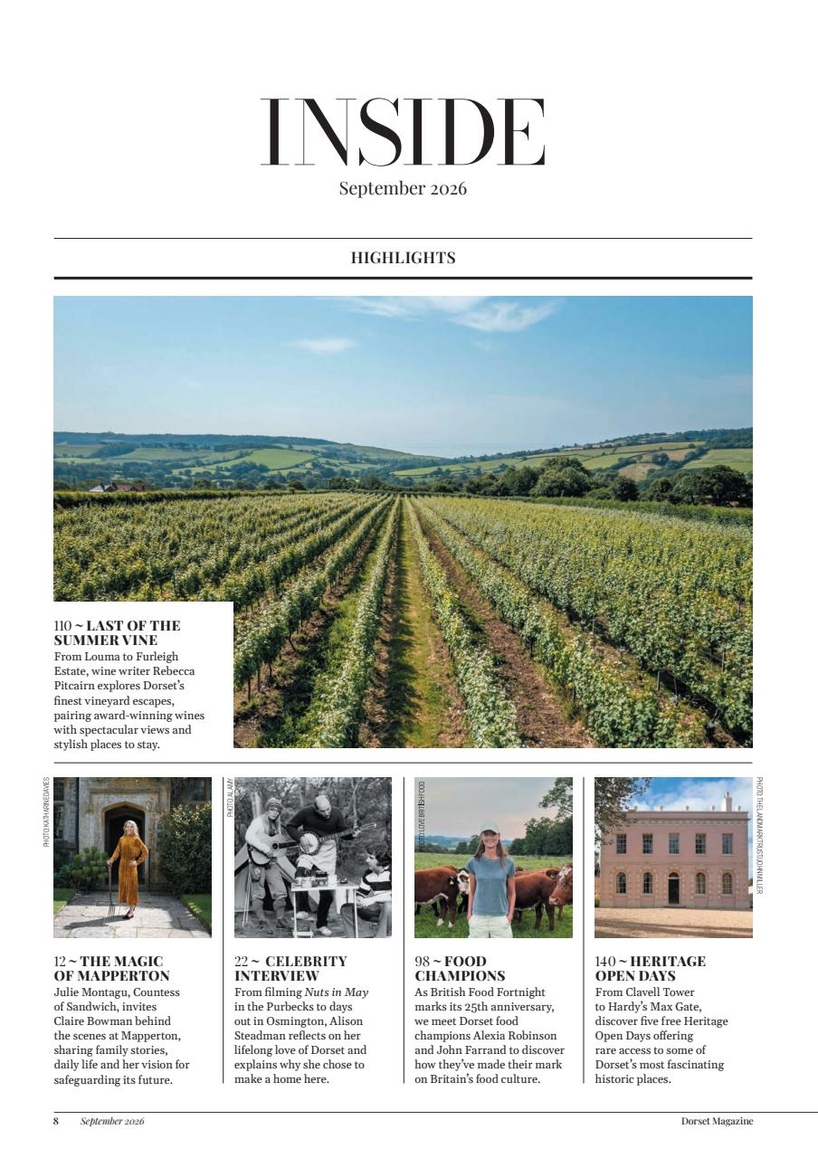 Dorset Magazine Preview Pages