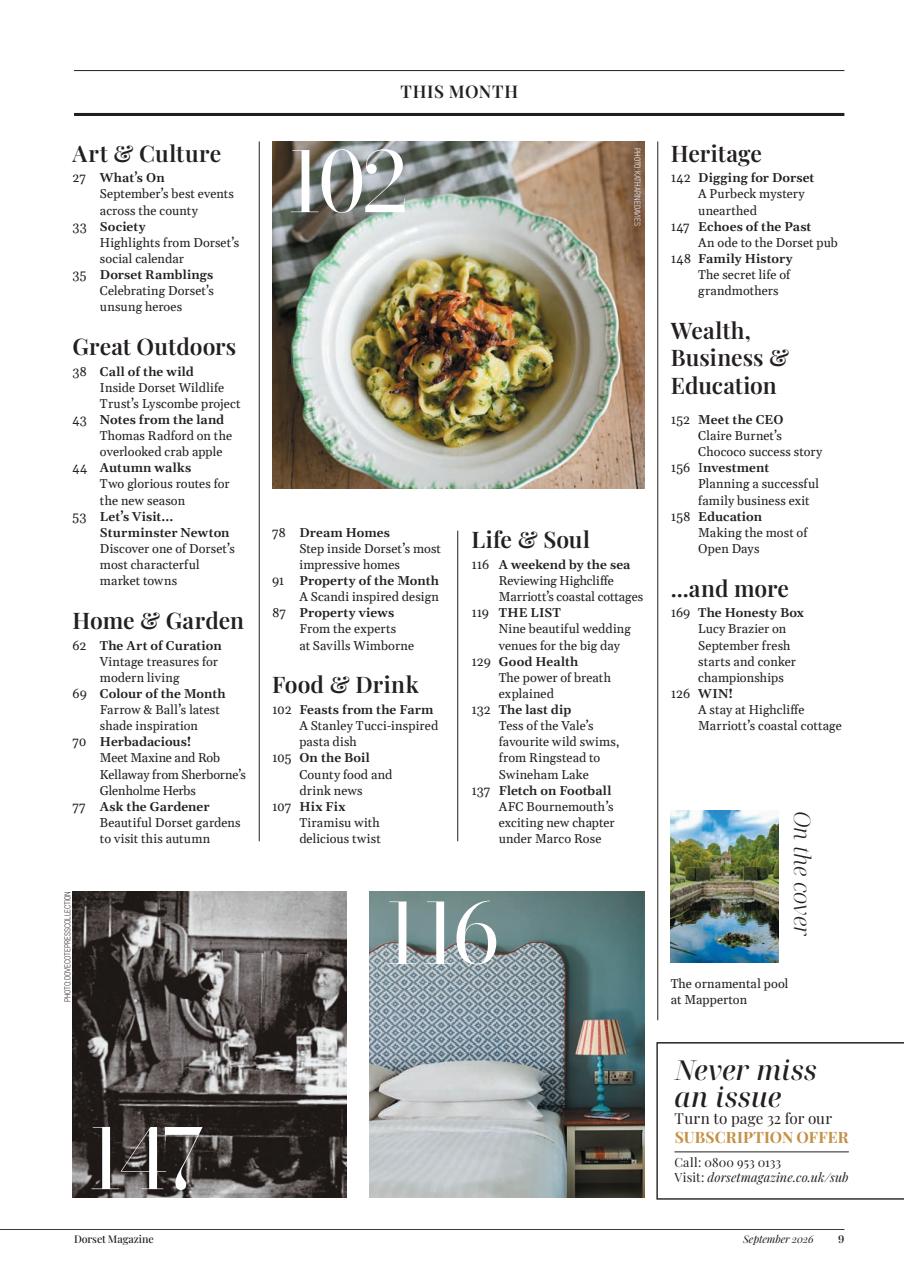 Dorset Magazine Preview Pages