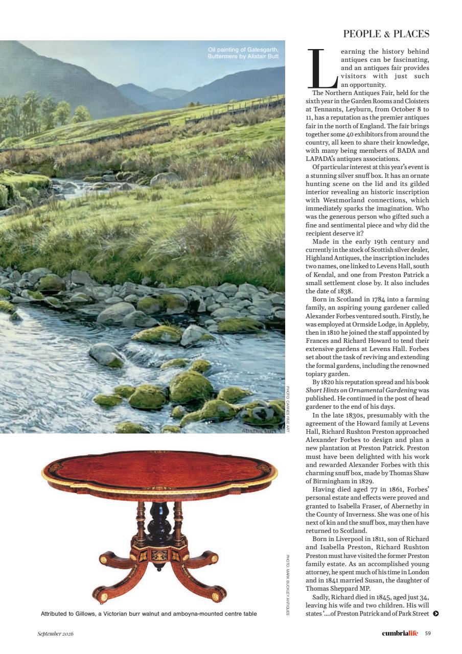 Cumbria Life Preview Pages