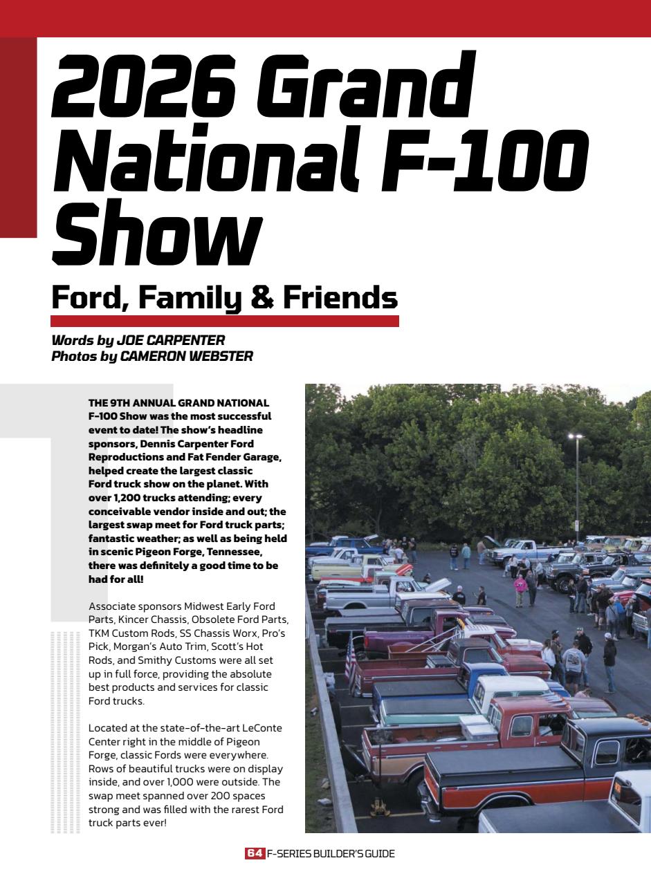 F-Series Builder's Guide Preview Pages