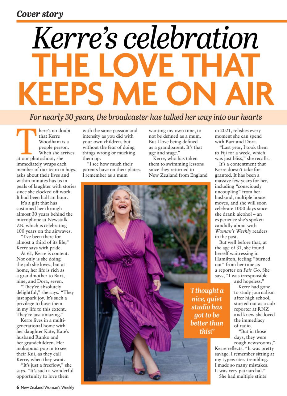 NZ Woman's Weekly Preview Pages