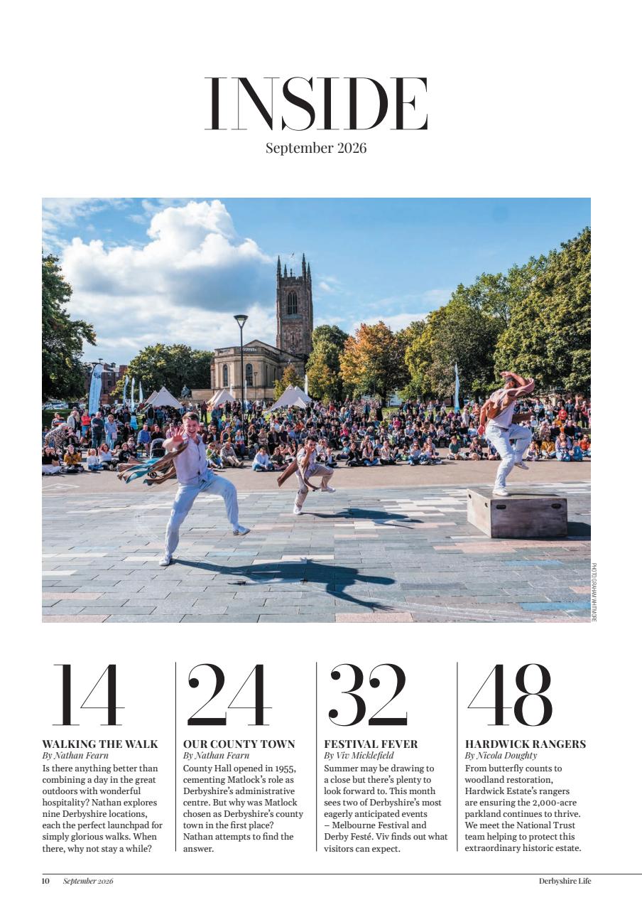 Derbyshire Life Preview Pages