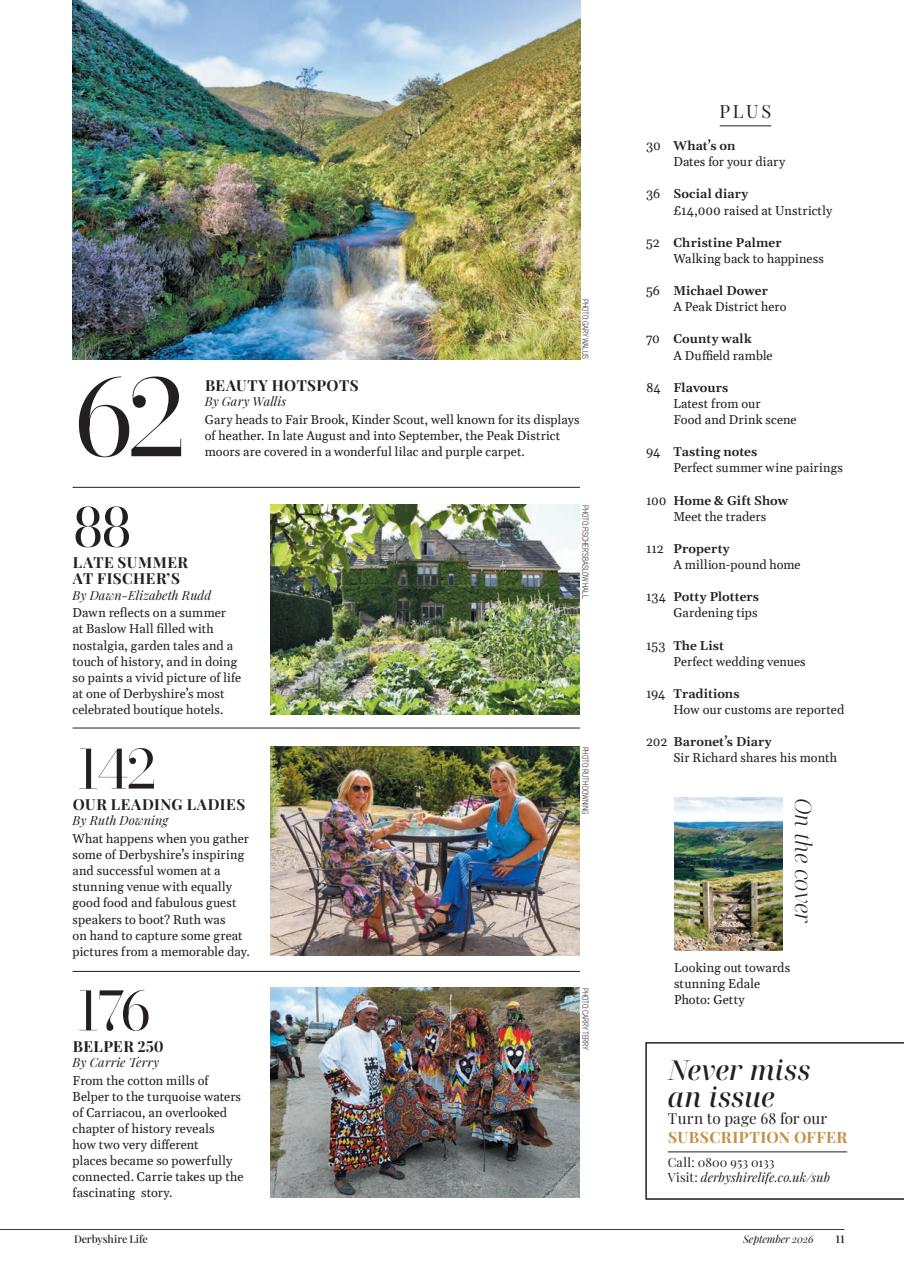 Derbyshire Life Preview Pages