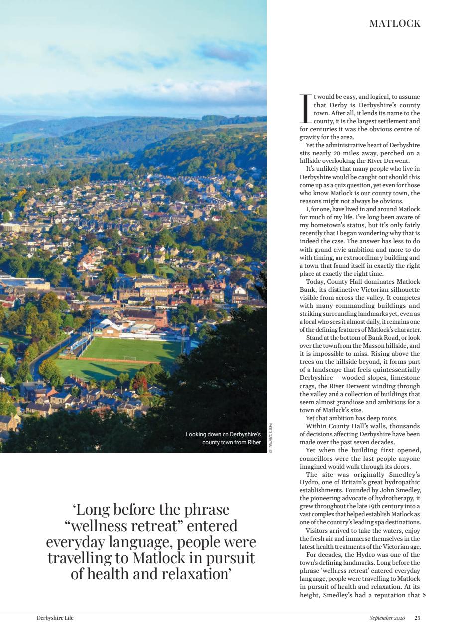 Derbyshire Life Preview Pages