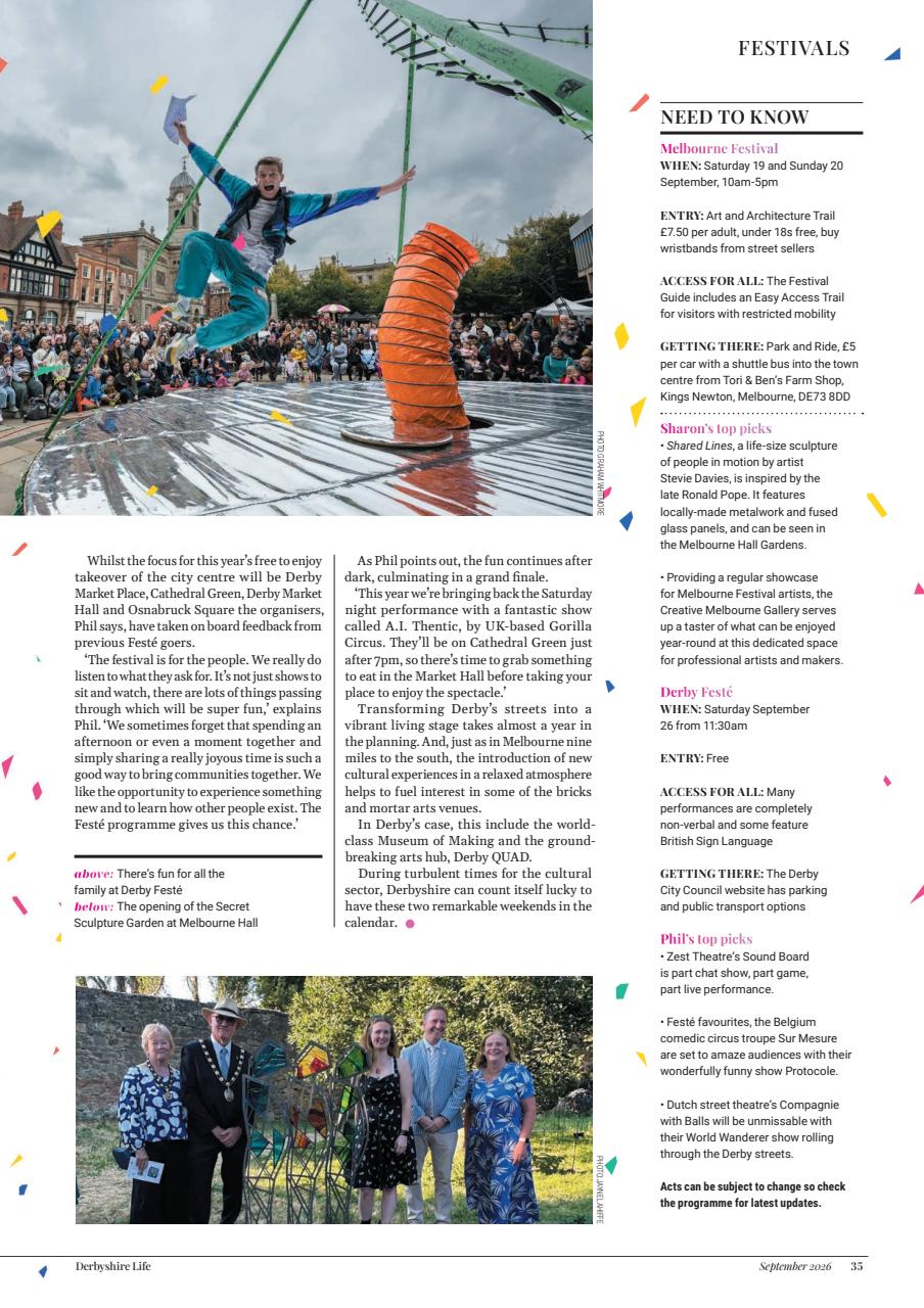 Derbyshire Life Preview Pages