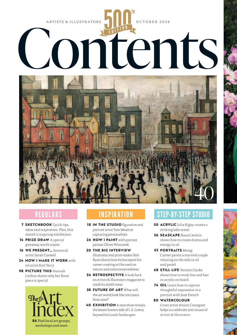 Artists & Illustrators Preview Pages