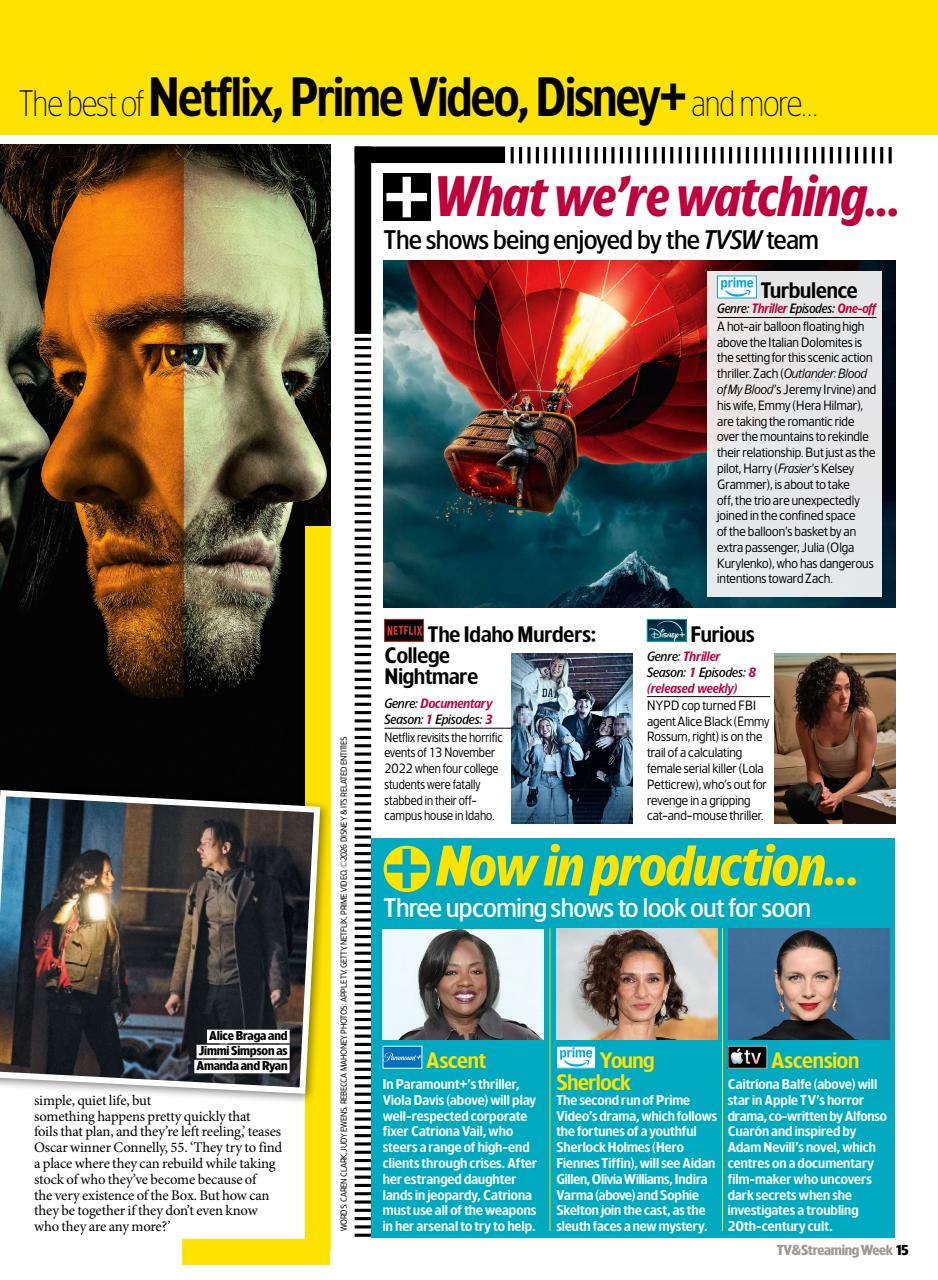 TV & Satellite Week Preview Pages