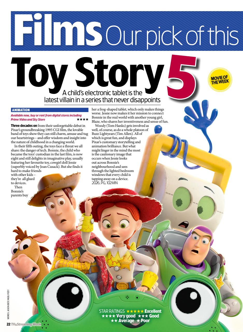 TV & Satellite Week Preview Pages