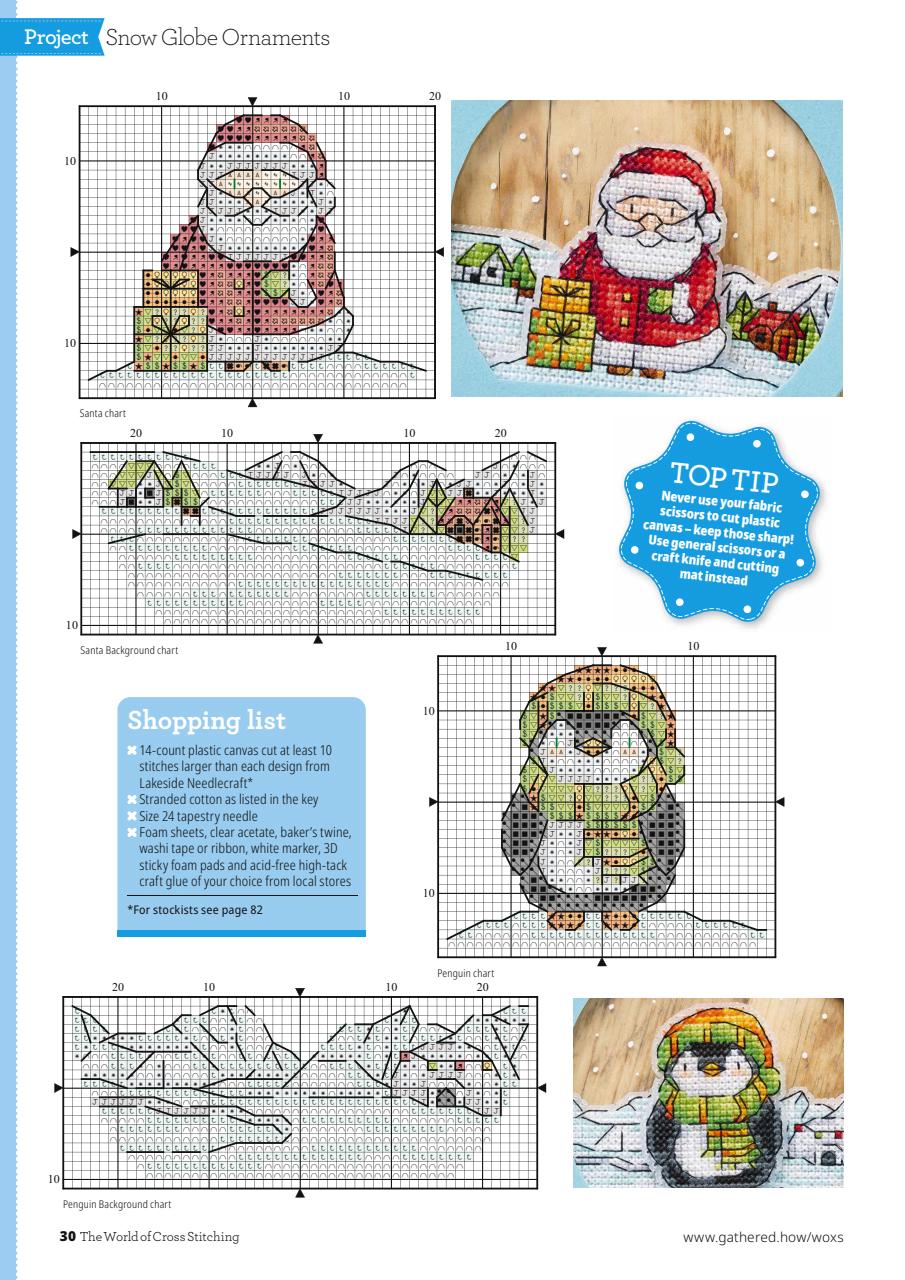 The World of Cross Stitching Preview Pages
