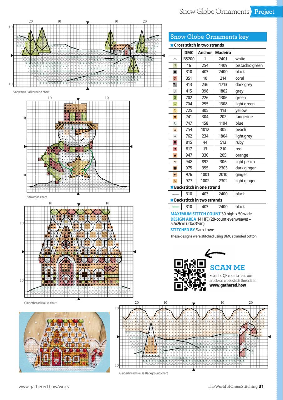 The World of Cross Stitching Preview Pages