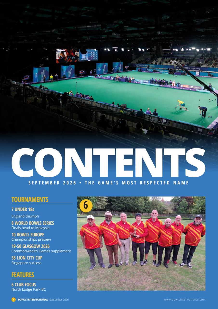 Bowls International Preview Pages