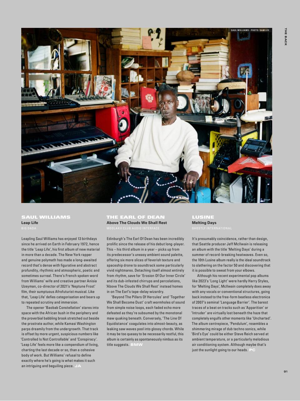 Electronic Sound Preview Pages