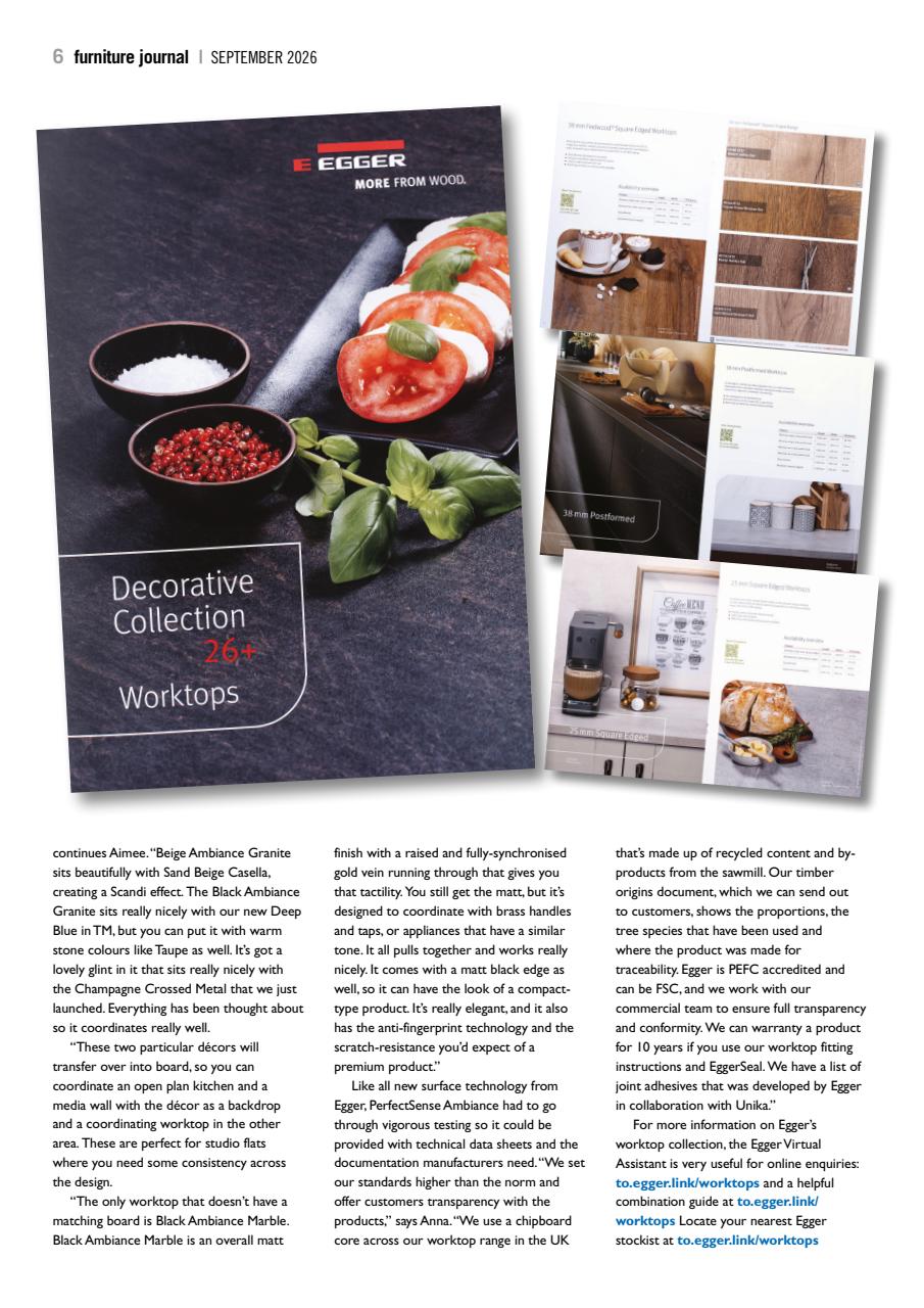 Furniture Journal Magazine Preview Pages