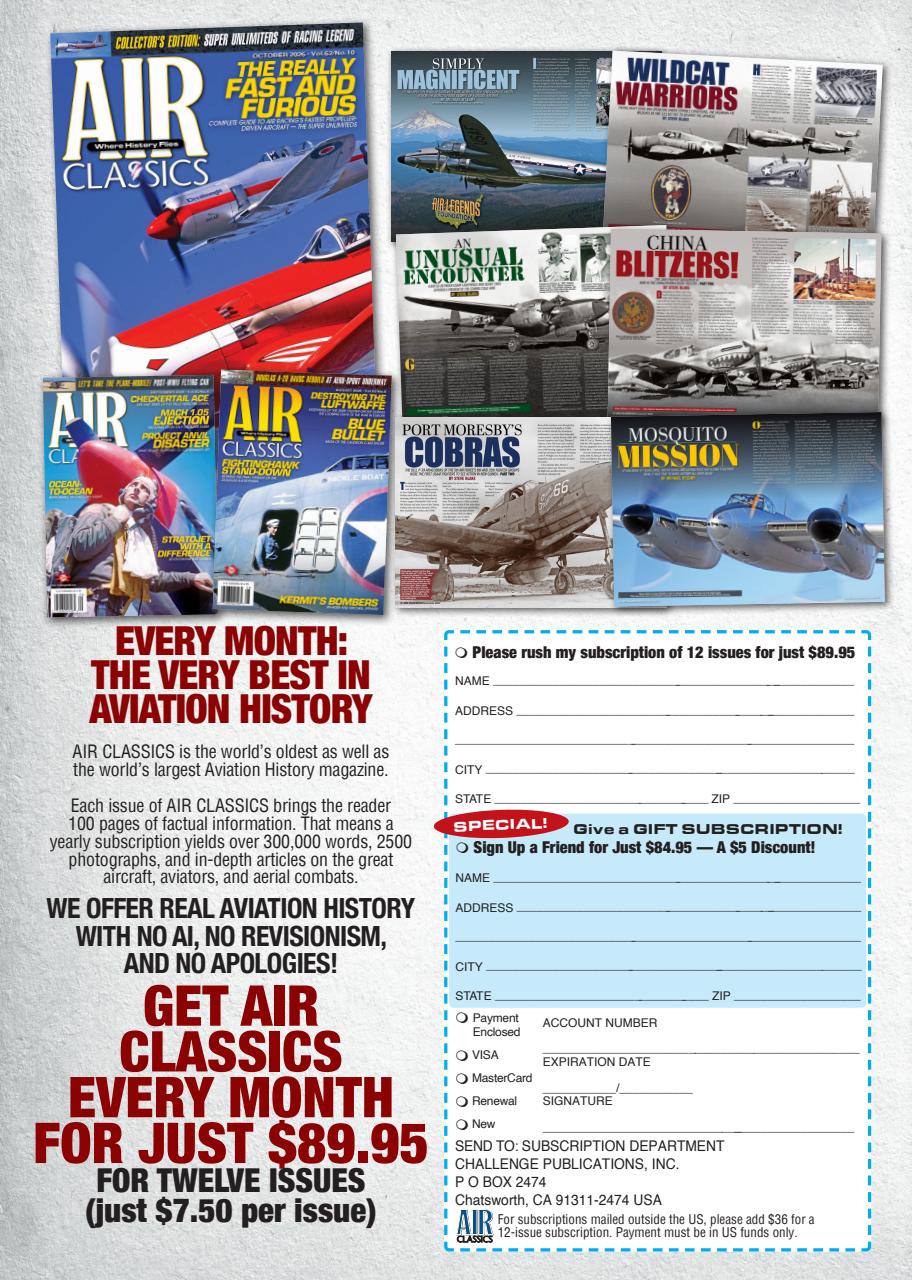 Air Classics - Where History Flies Preview Pages