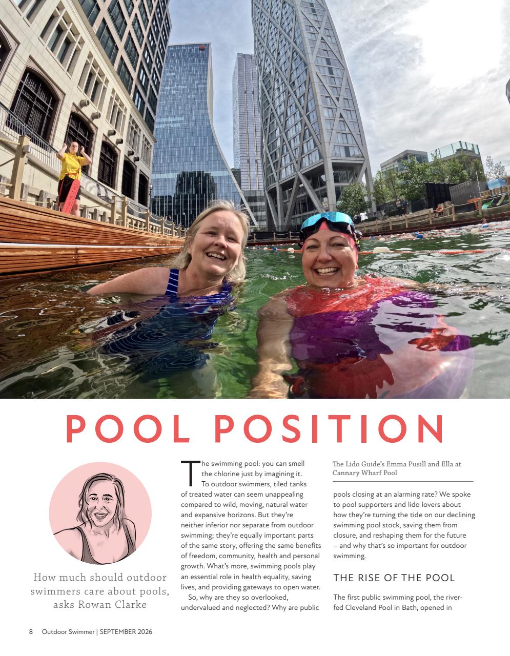 Outdoor Swimmer Preview Pages