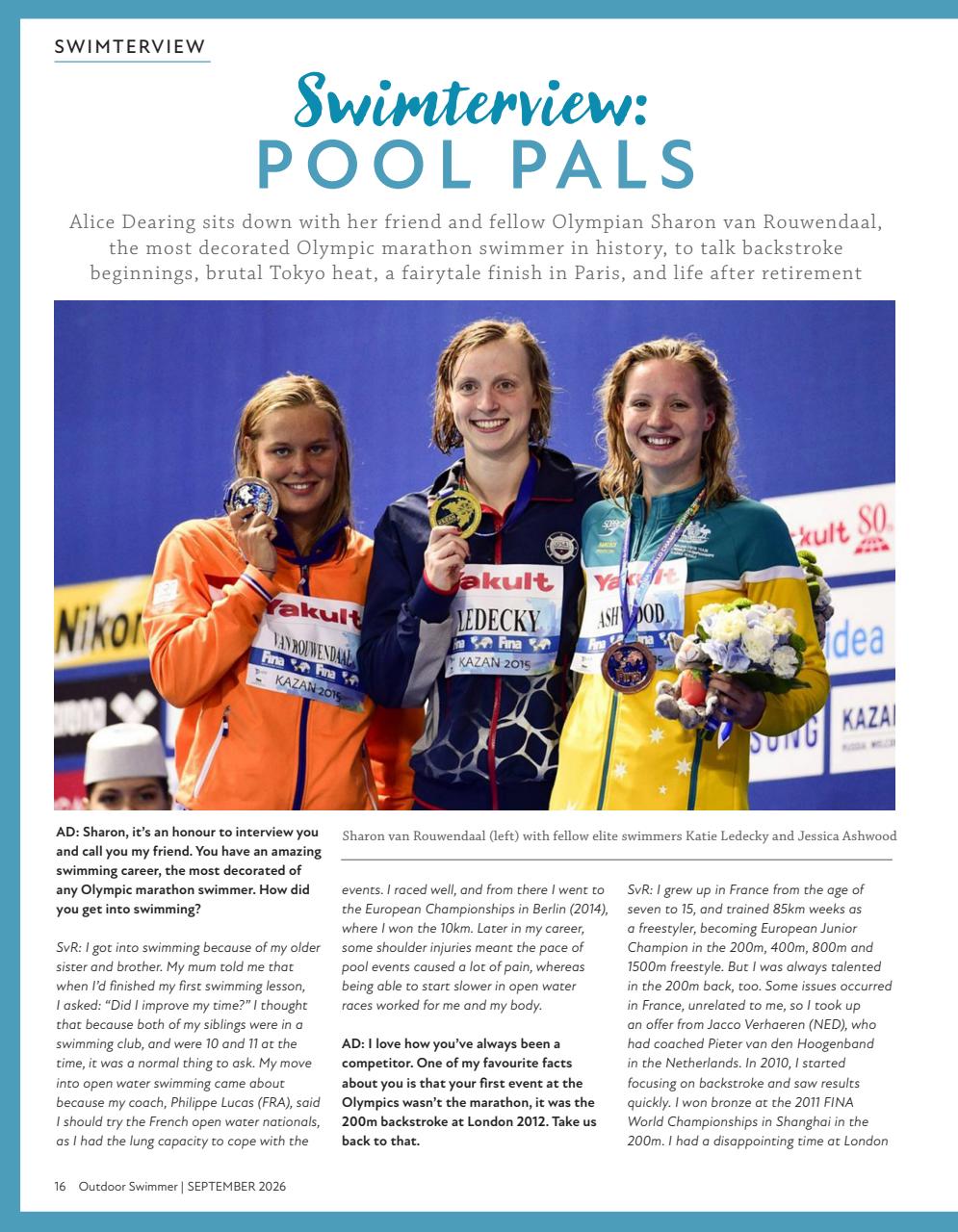 Outdoor Swimmer Preview Pages