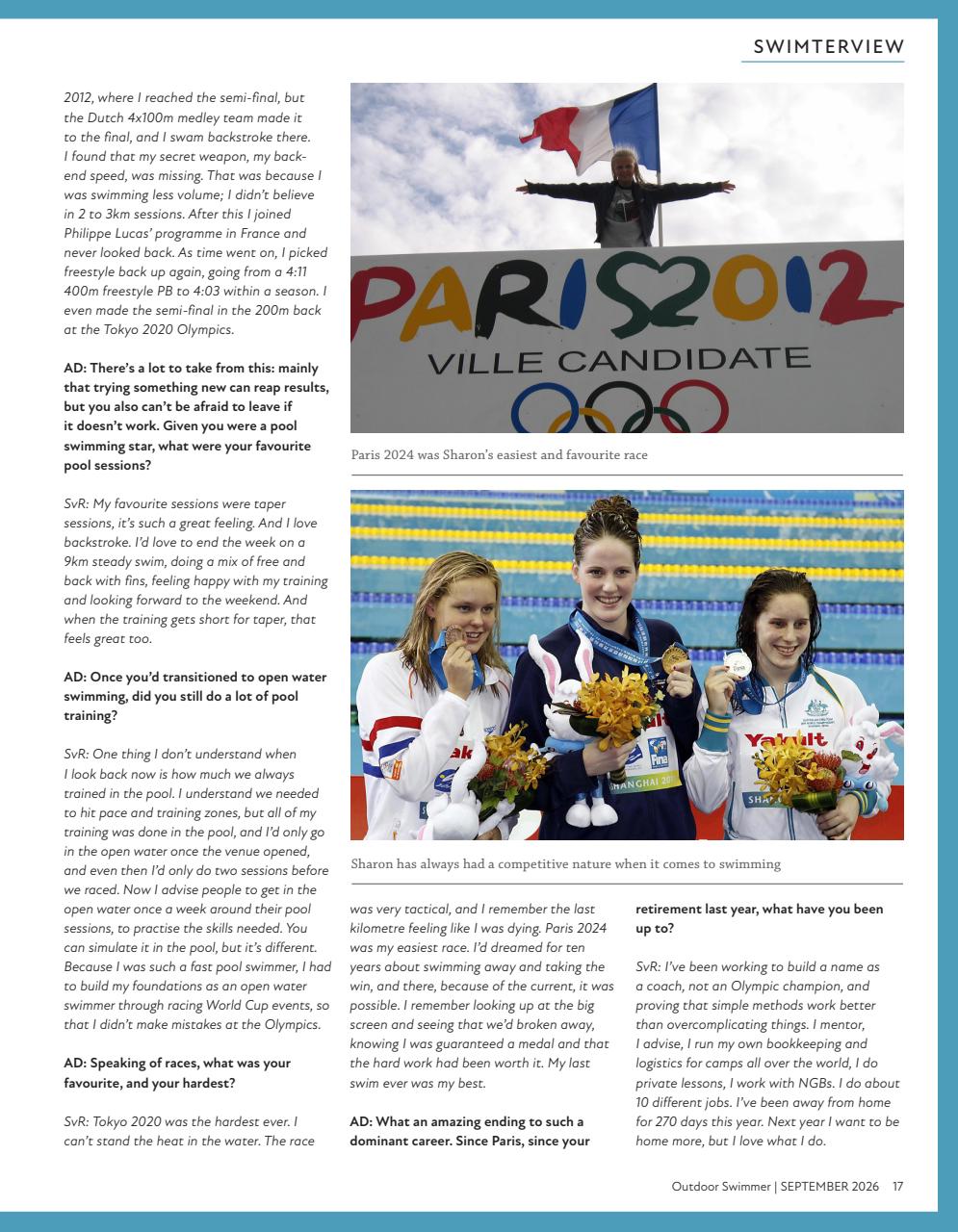 Outdoor Swimmer Preview Pages
