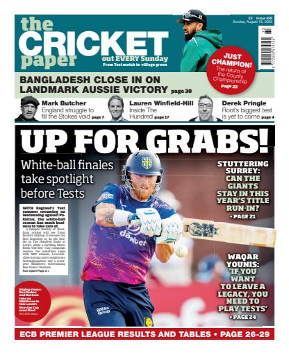 The Cricket Paper issue 