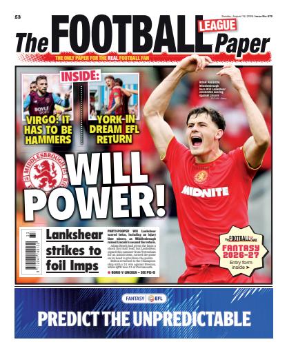 The Football League Paper issue 