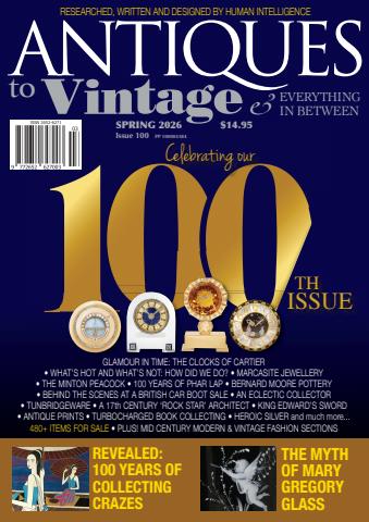 Antiques to Vintage issue Spring 2026