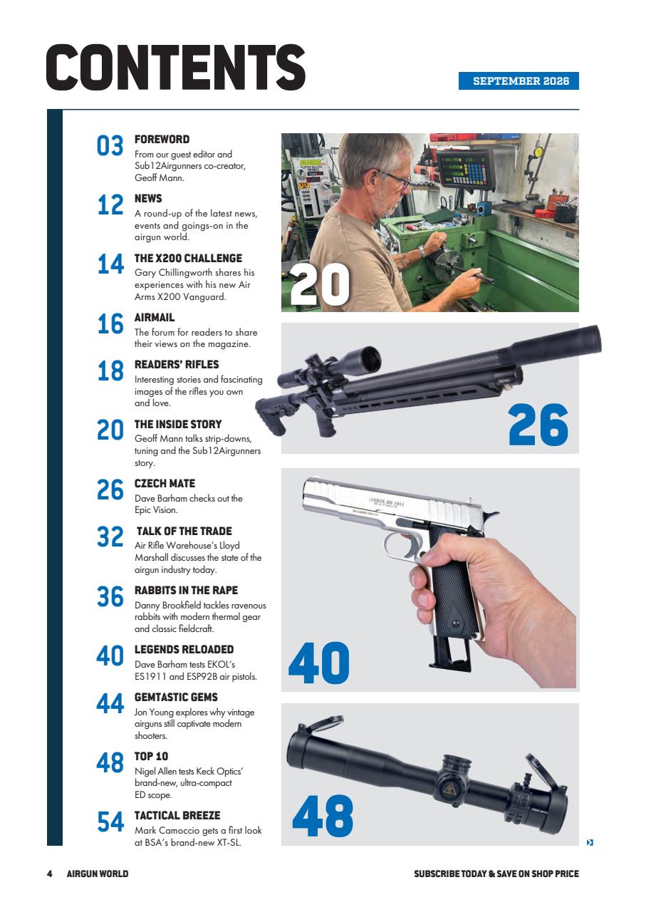Airgun World Preview Pages