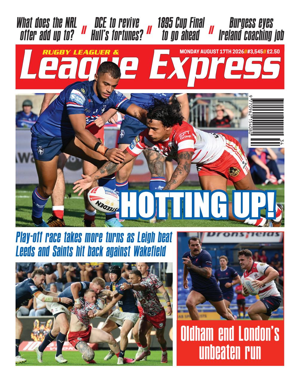League Express Preview Pages