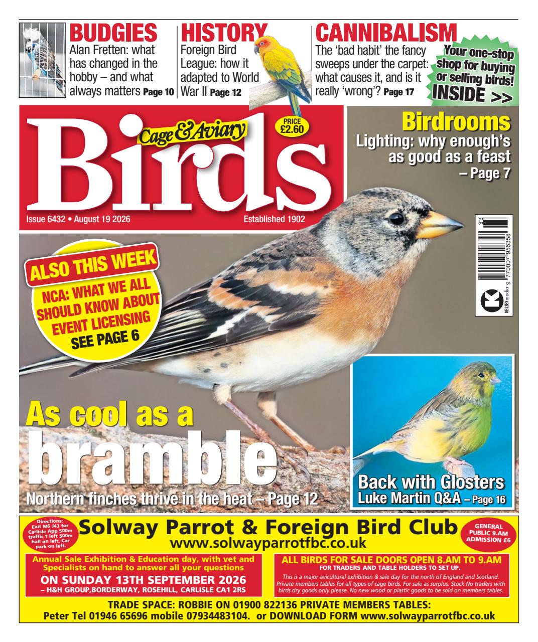 Cage & Aviary Birds Preview Pages