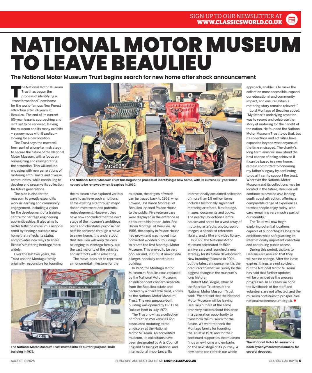 Classic Car Buyer Preview Pages