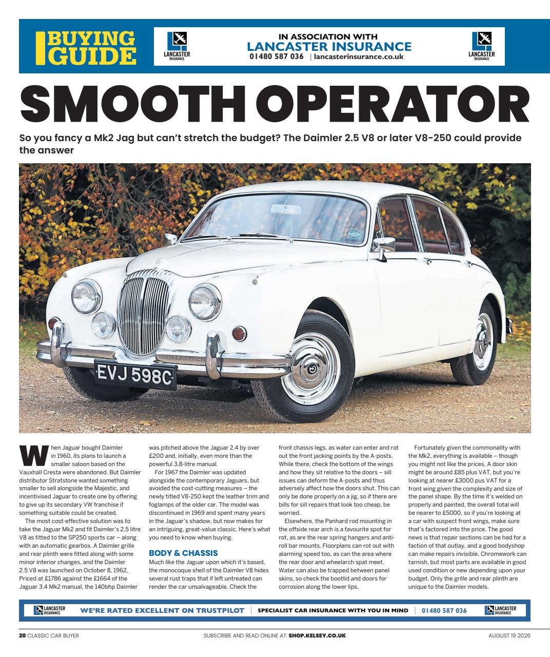 Classic Car Buyer Preview Pages