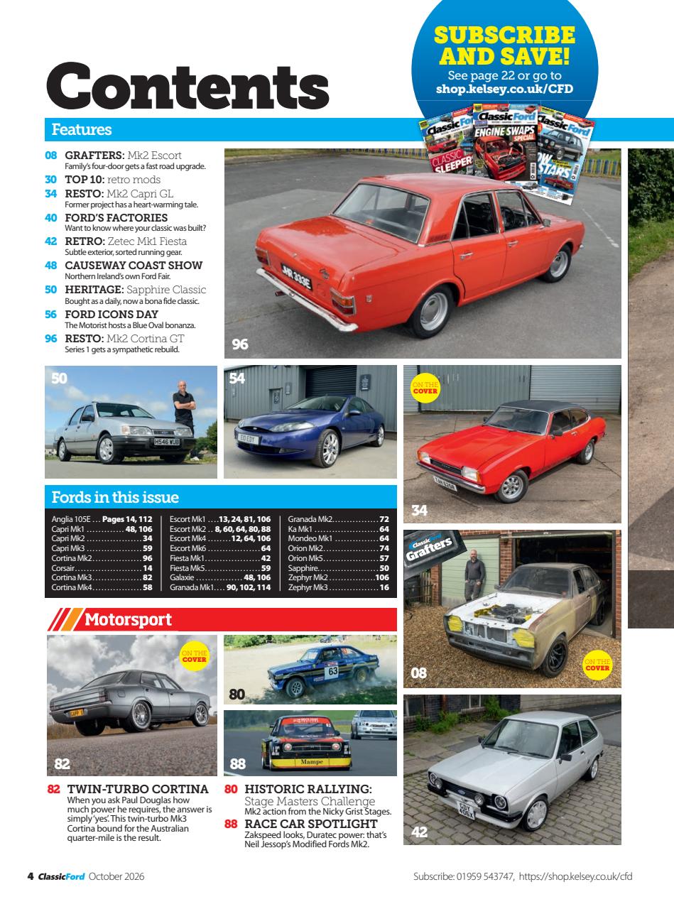 Classic Ford Preview Pages
