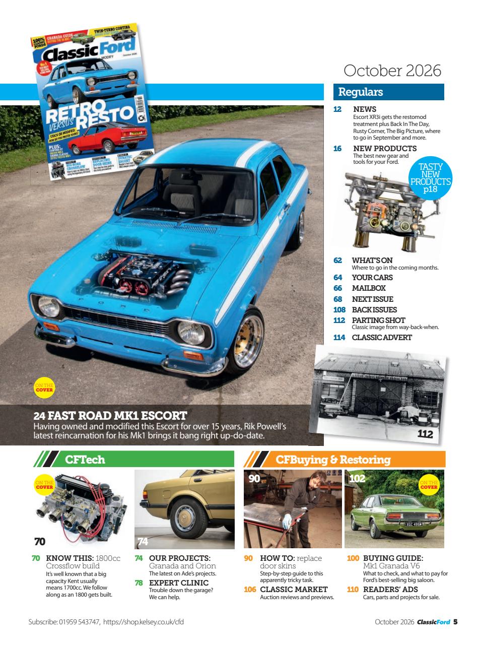 Classic Ford Preview Pages